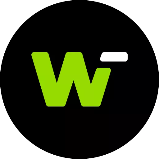 Ícone "W" estilizado em verde com traço branco, favicon do WinWin